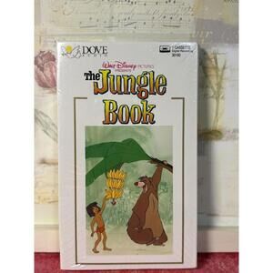 Vintage The Jungle Book Walt Disney Pictures Factory Sealed Audio Cassette Tape